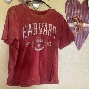 Harvard Red Short Sleeve Tee